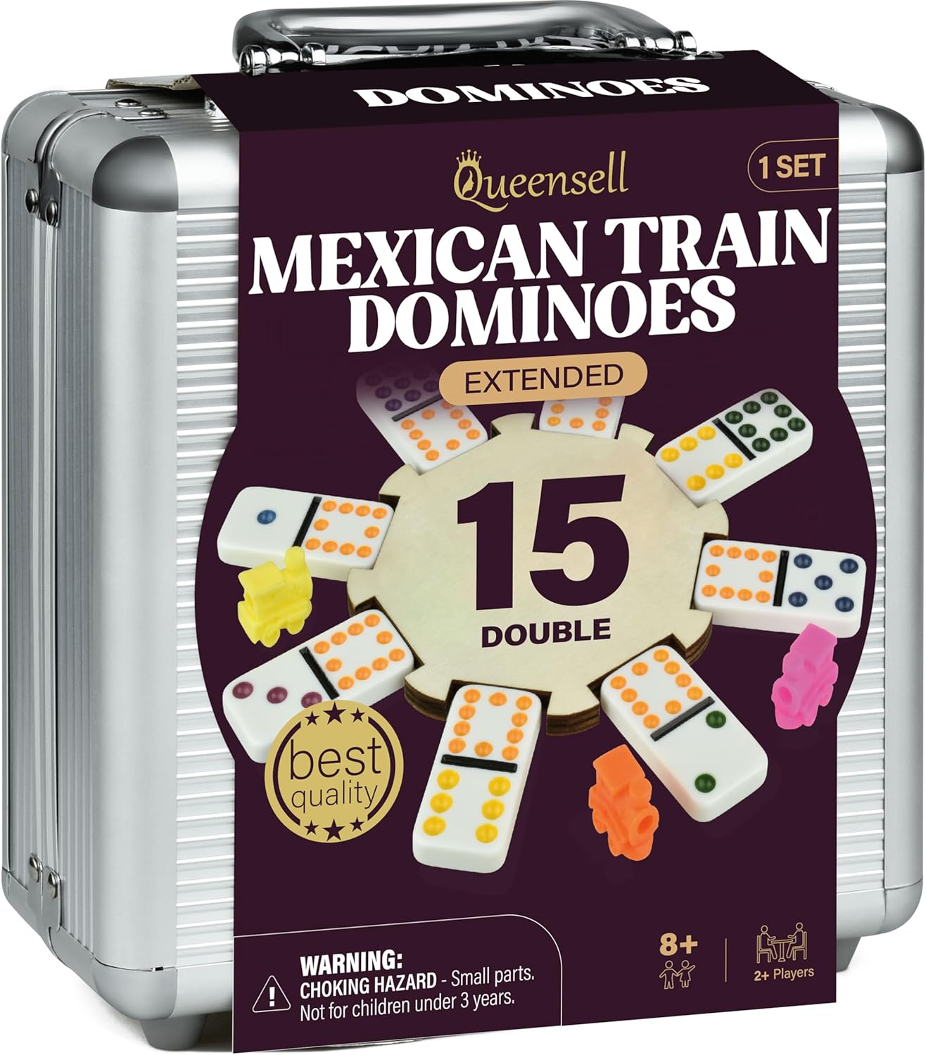 Mexican Train Domino Game Set
