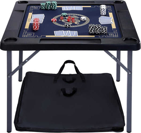 Dominoes Table - Folding Game Table 35 x 35 x 27 Inches