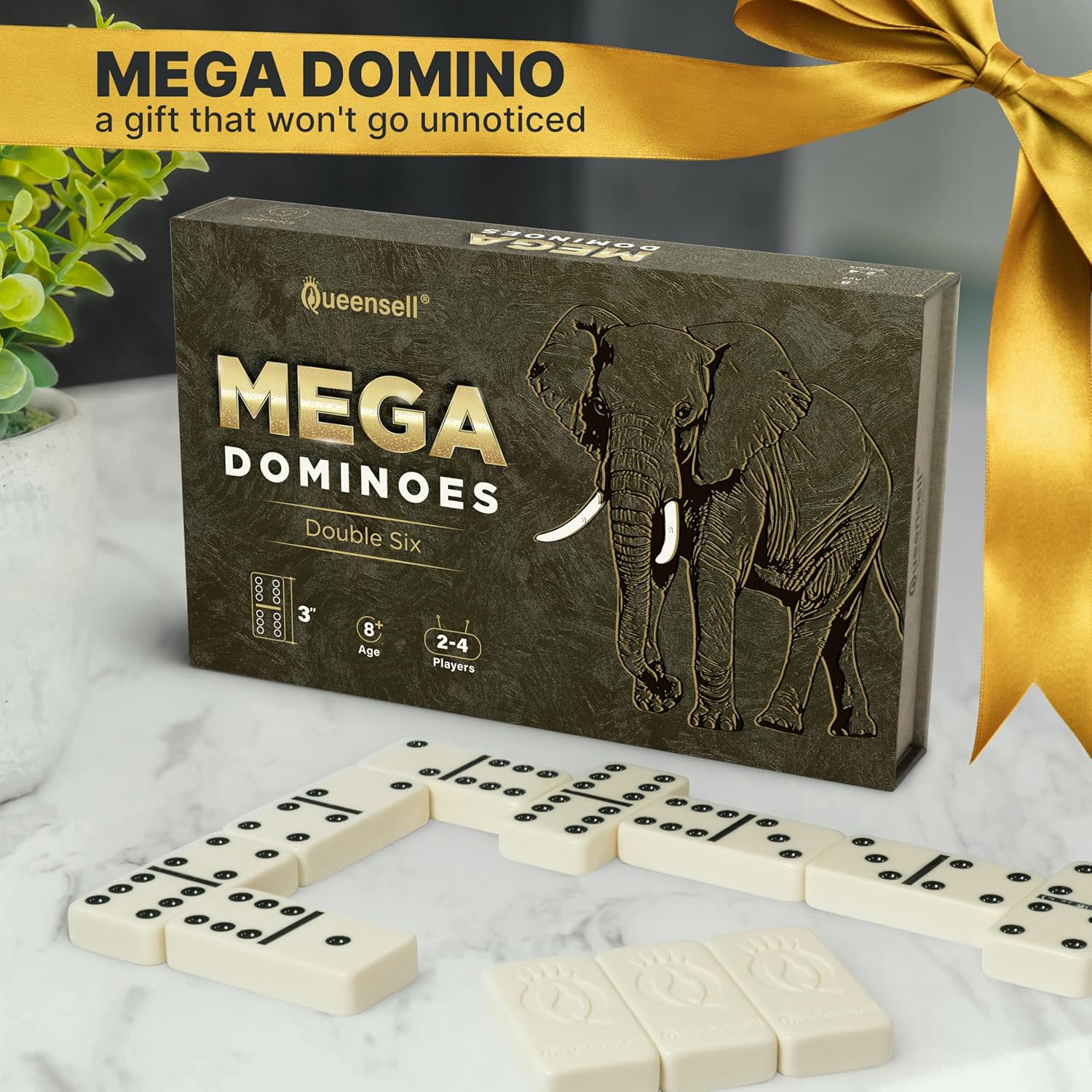Double Six Large Domino Set 3