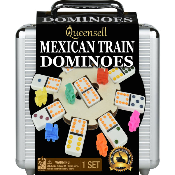 Pack of 10 -  Mexican Train Domino Game
