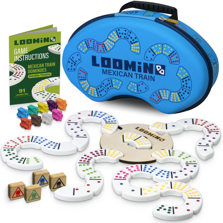 Jeu de dominos mexicains Loomino Double 12